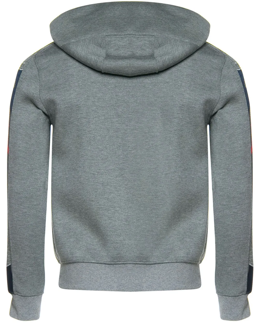 Camo Front Pocket Hoodie in Grey