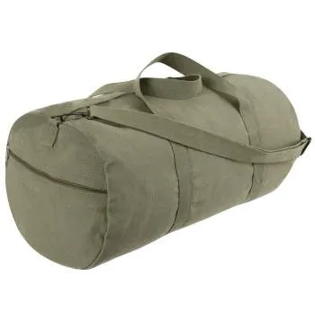 Canvas Shoulder Duffle Bag - 24 Inch