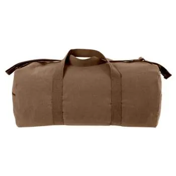 Canvas Shoulder Duffle Bag - 24 Inch