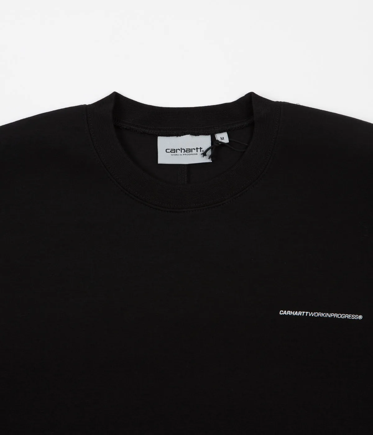 Carhartt Beta Crewneck Sweatshirt - Black / Reflective