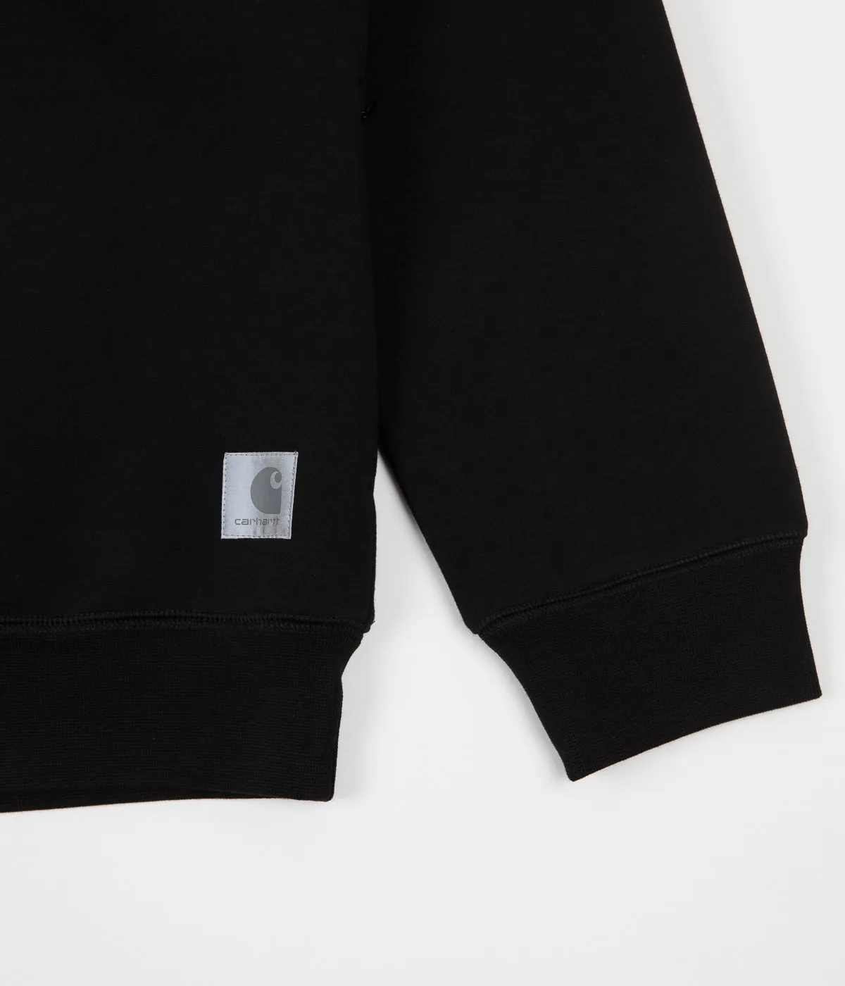 Carhartt Beta Crewneck Sweatshirt - Black / Reflective