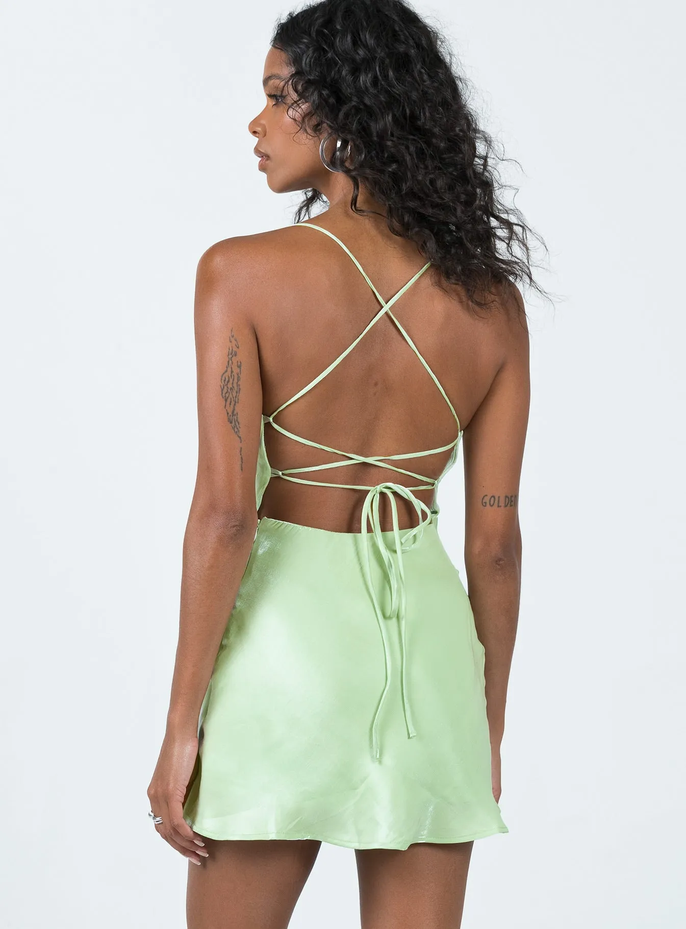 Celena Mini Dress Green