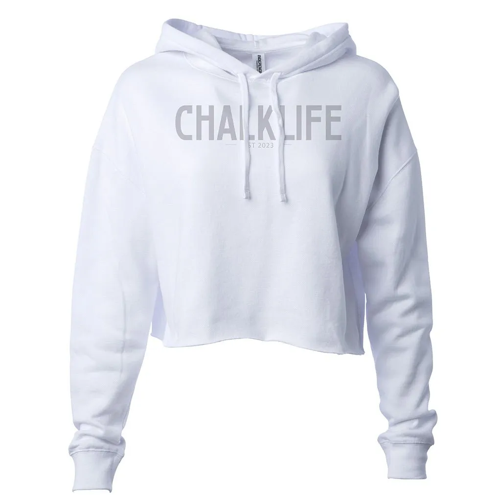 Chalklife - Cropped Hoodie