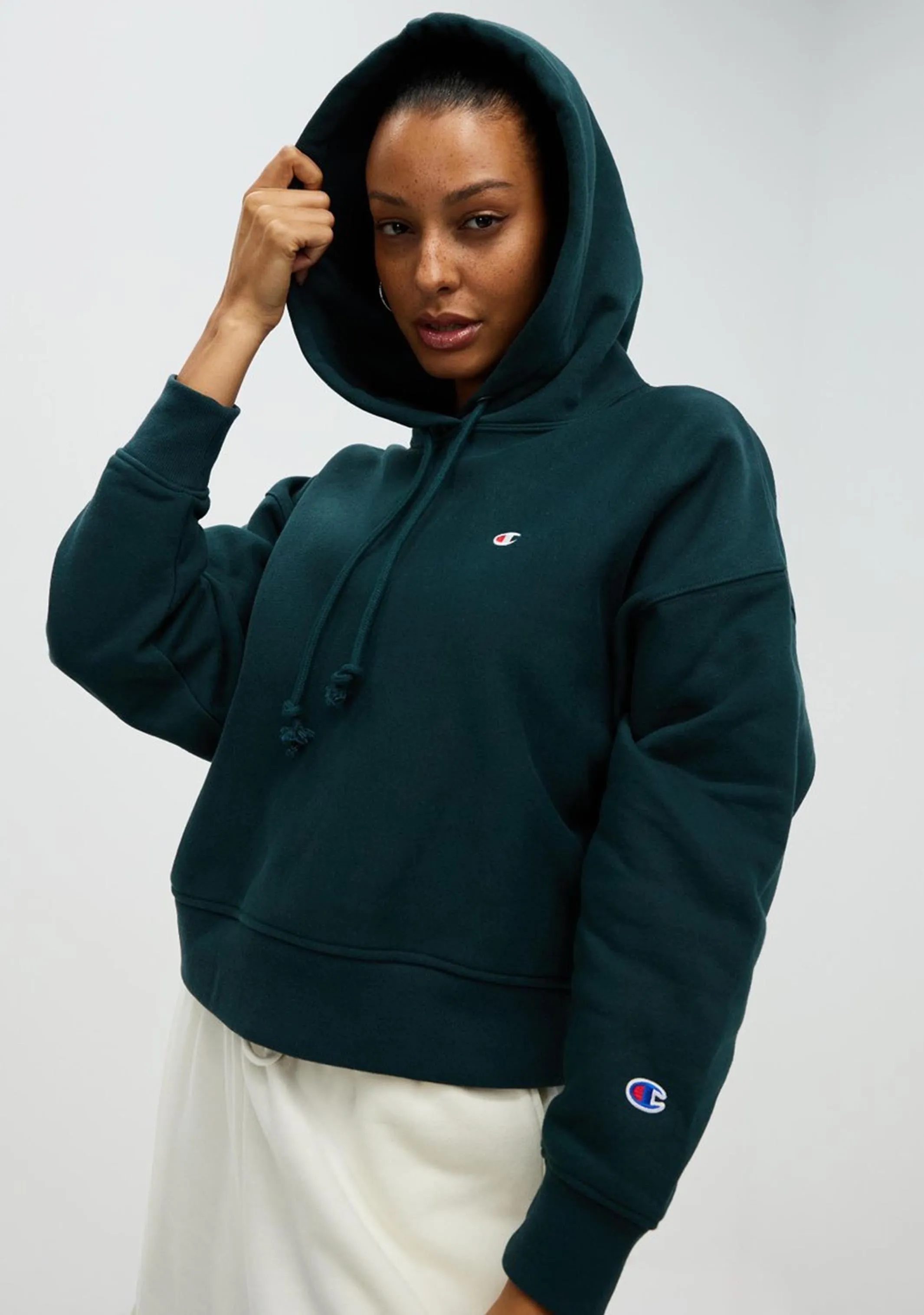 Champion Women's Reverse Weave Level up Hoodie <br> CRE7N XNS