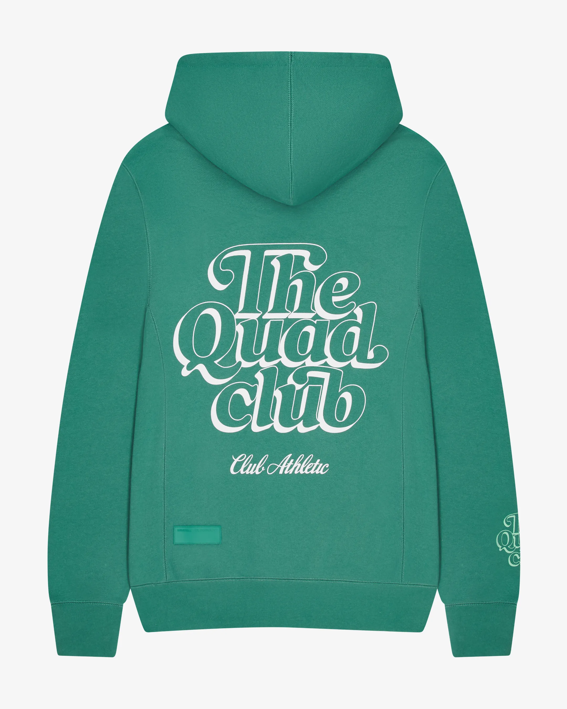 CLUB ATHLETIC GREEN QUAD CLUB HOODIE