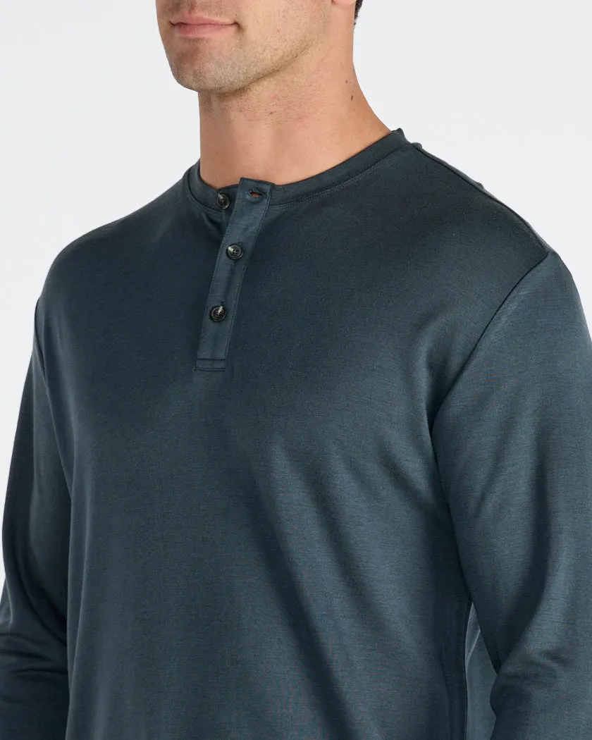 Comfort Wool Long Sleeve Henley