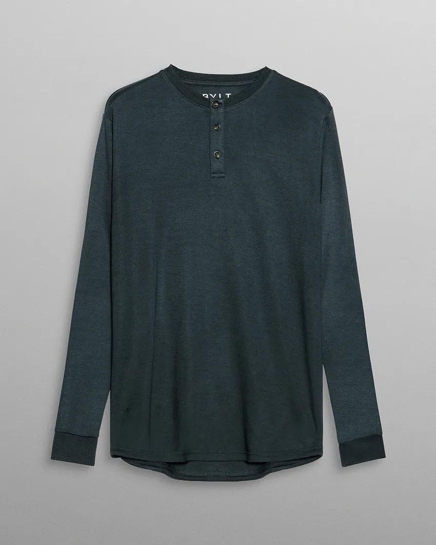 Comfort Wool Long Sleeve Henley