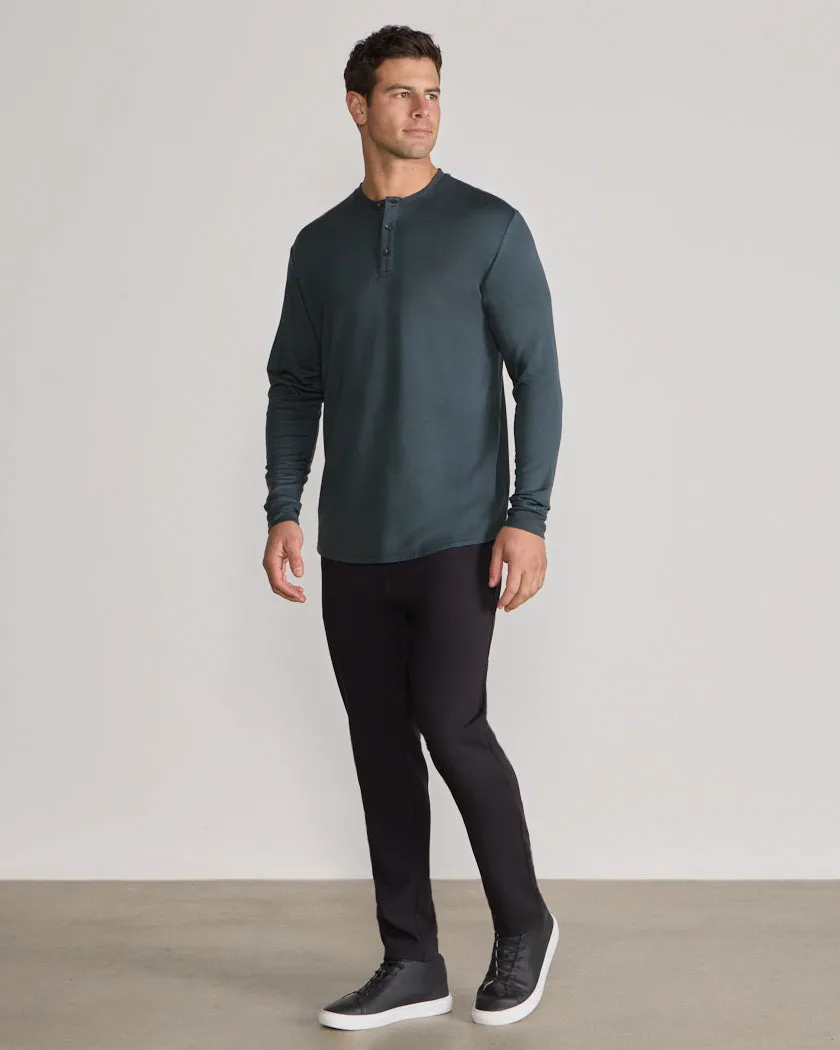 Comfort Wool Long Sleeve Henley