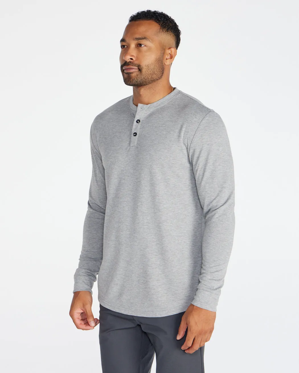 Comfort Wool Long Sleeve Henley