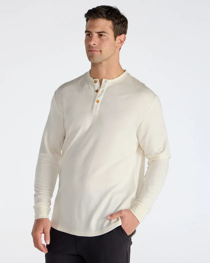 Comfort Wool Long Sleeve Henley