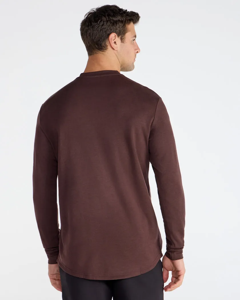 Comfort Wool Long Sleeve Henley