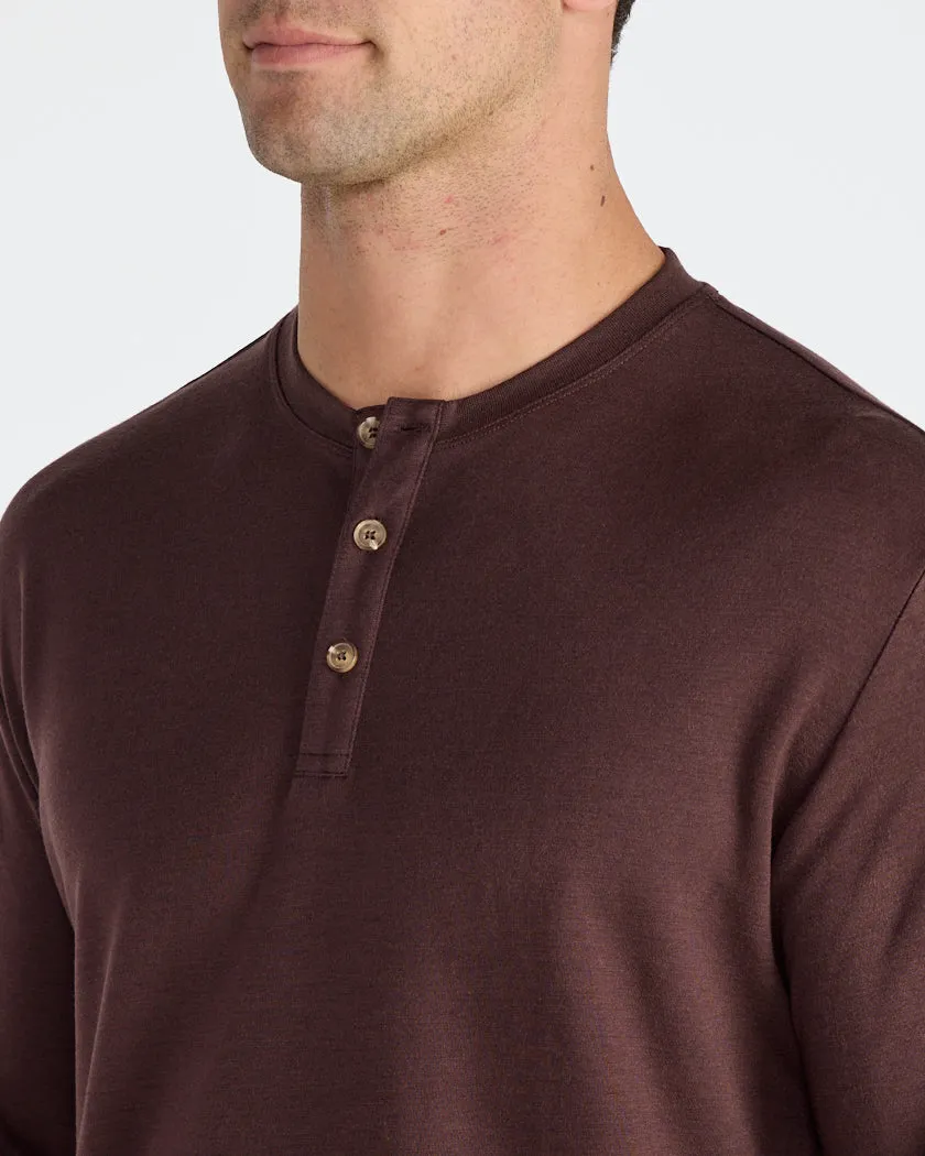 Comfort Wool Long Sleeve Henley