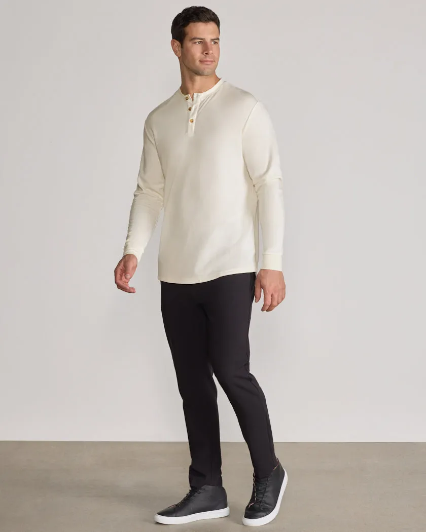 Comfort Wool Long Sleeve Henley