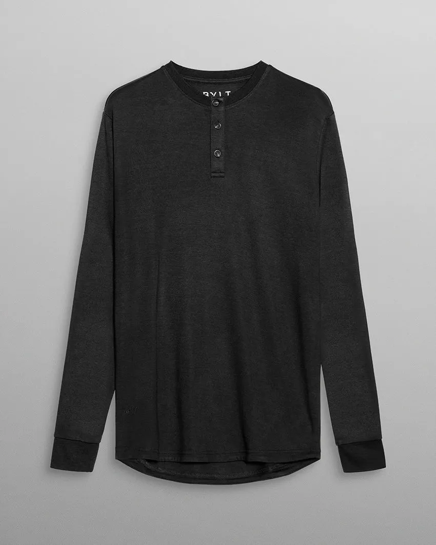 Comfort Wool Long Sleeve Henley