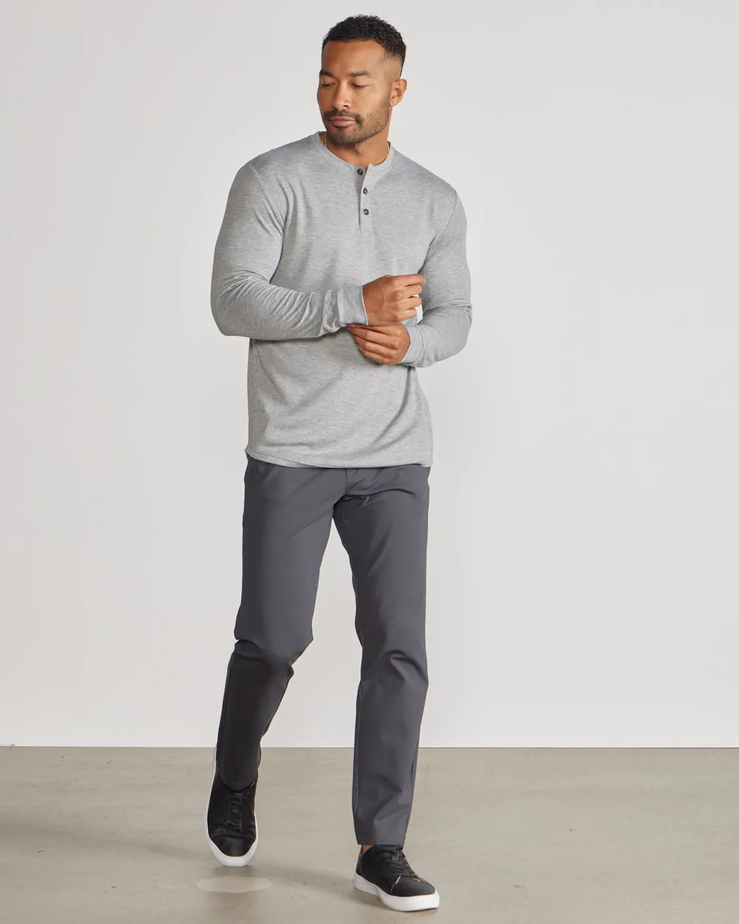 Comfort Wool Long Sleeve Henley