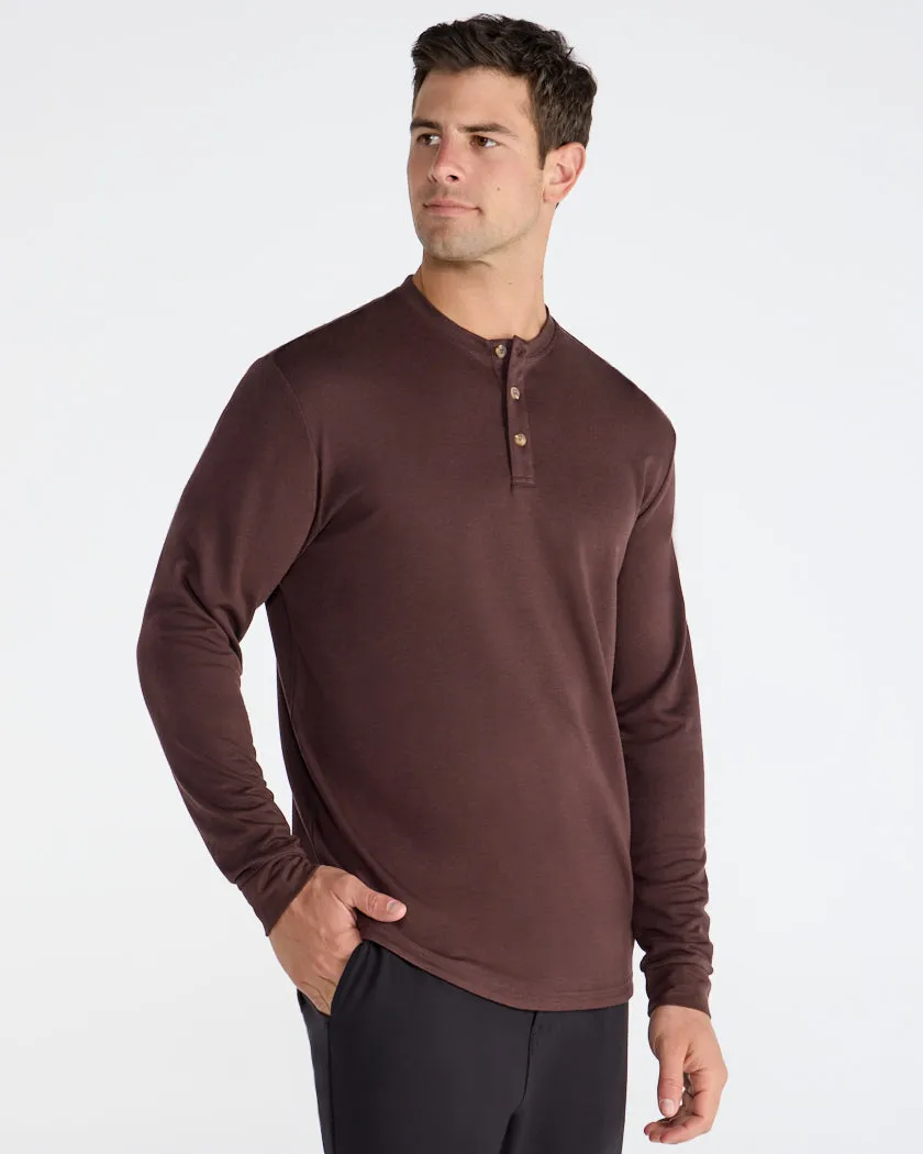 Comfort Wool Long Sleeve Henley