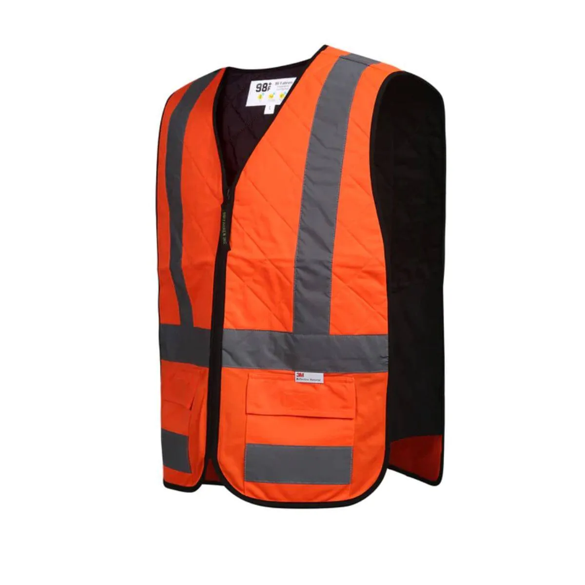 Cool Vest EVO - High Vis Reflective Cooling Vest - Orange