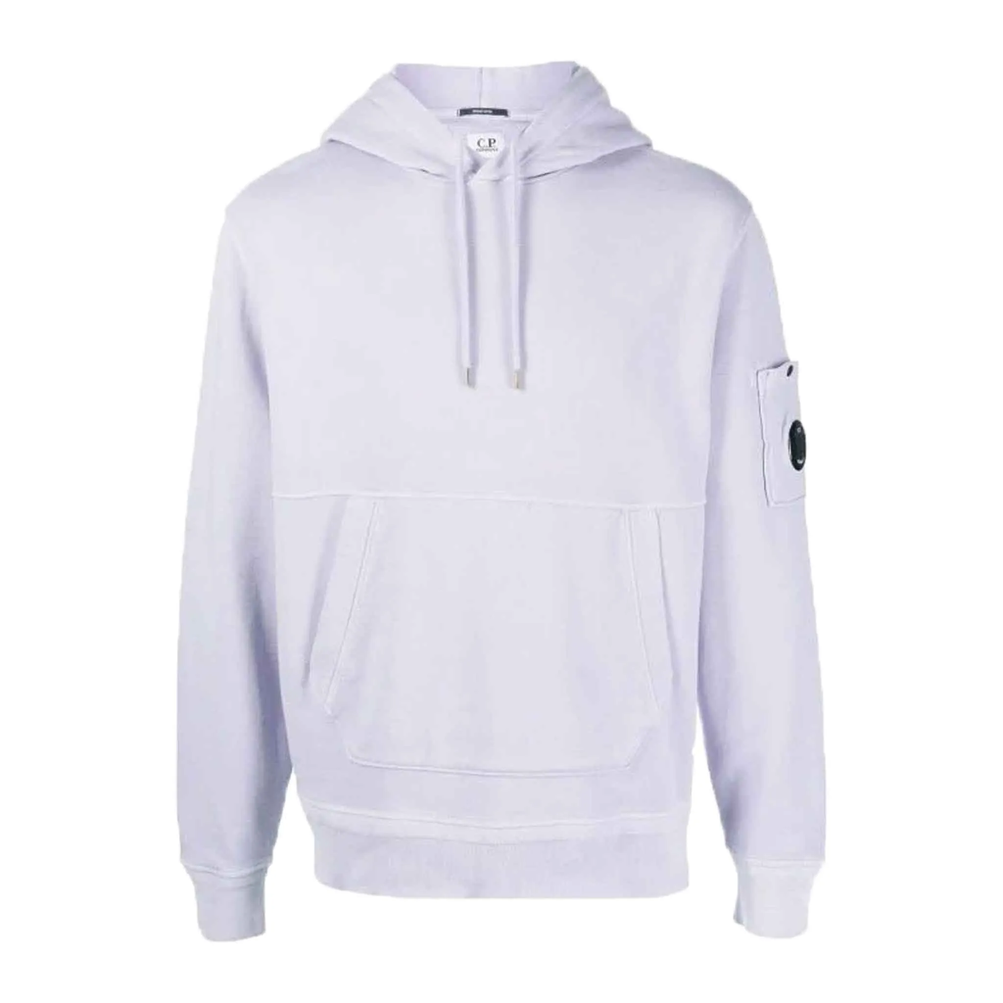 C.P. Company Cotton Resist Dyed Hoodie in Cosmic Sky