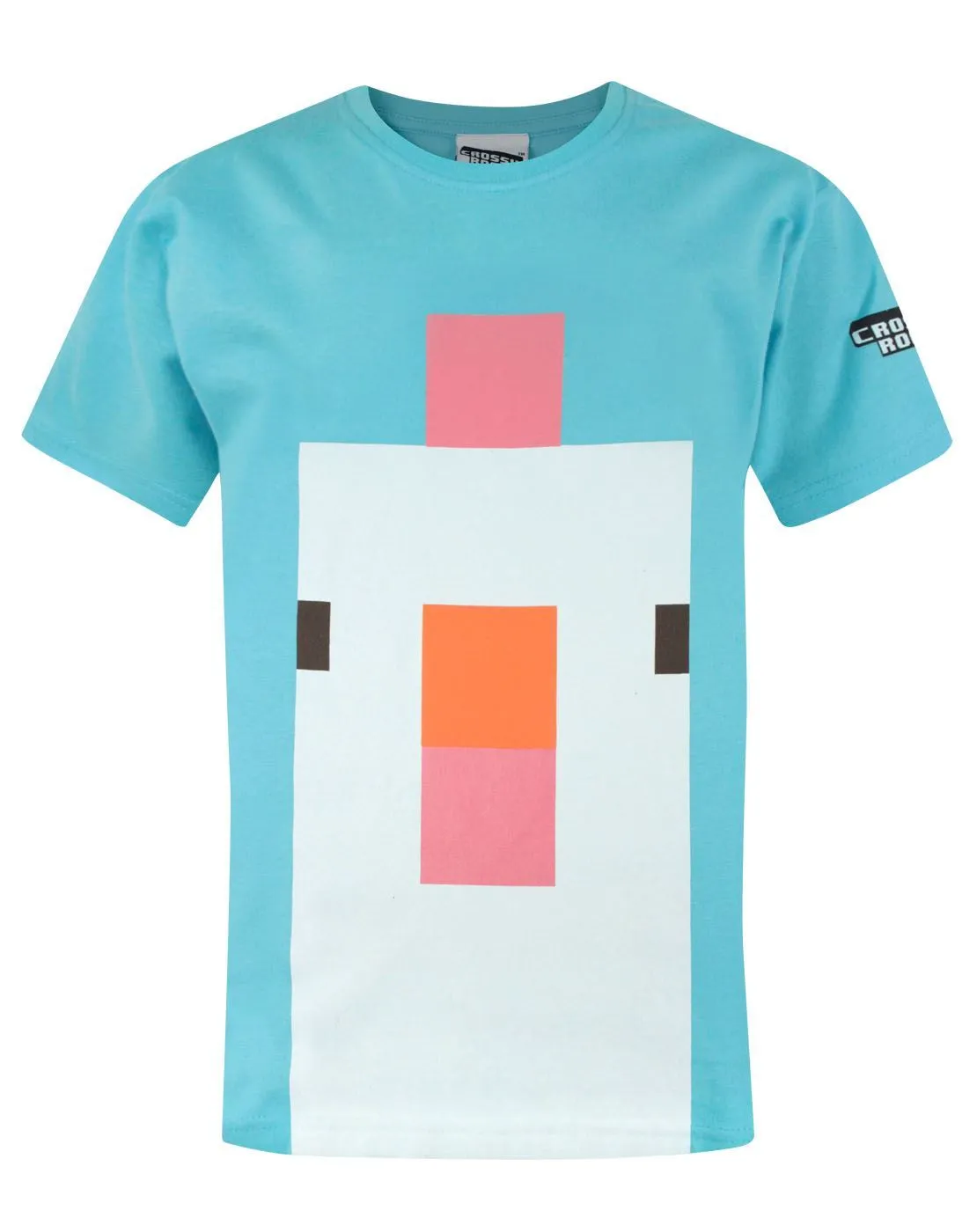 Crossy Road Chicken Face Boy's T-Shirt