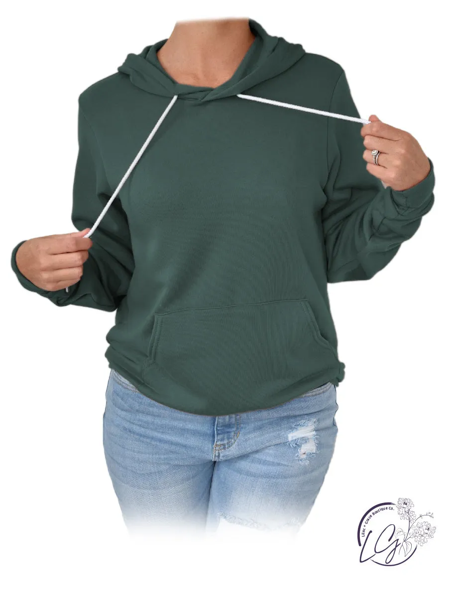 Curvy Signature Pullover Hoodie