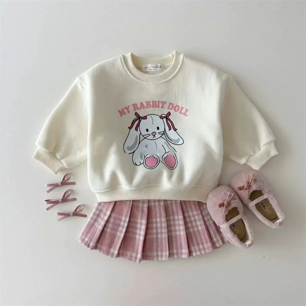 Cute Cartoon Bear Baby Sweatshirt