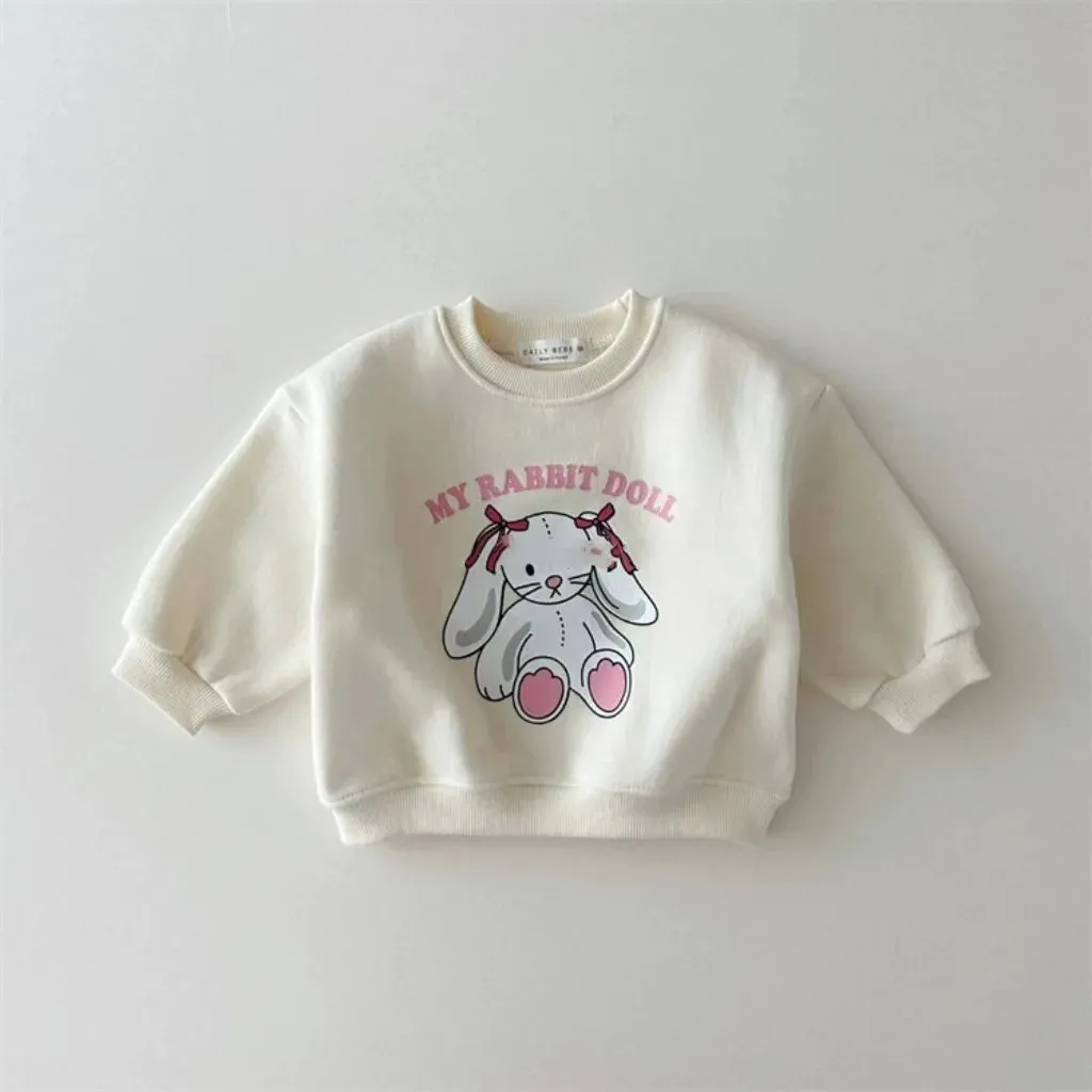 Cute Cartoon Bear Baby Sweatshirt