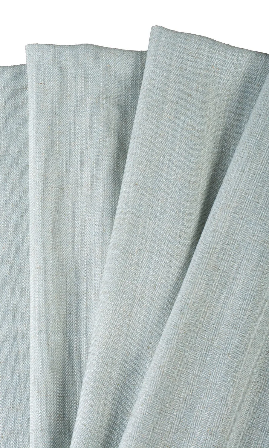 'Dazzling Calm' Linen Texture  Roman Blinds (Powder Blue)