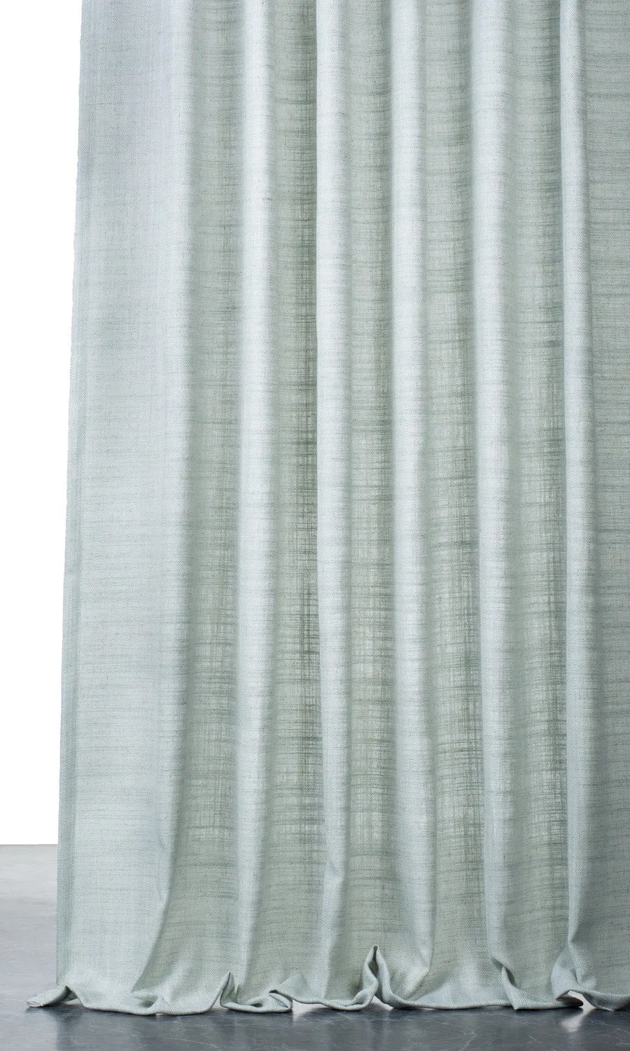 'Dazzling Calm' Linen Texture  Roman Blinds (Powder Blue)