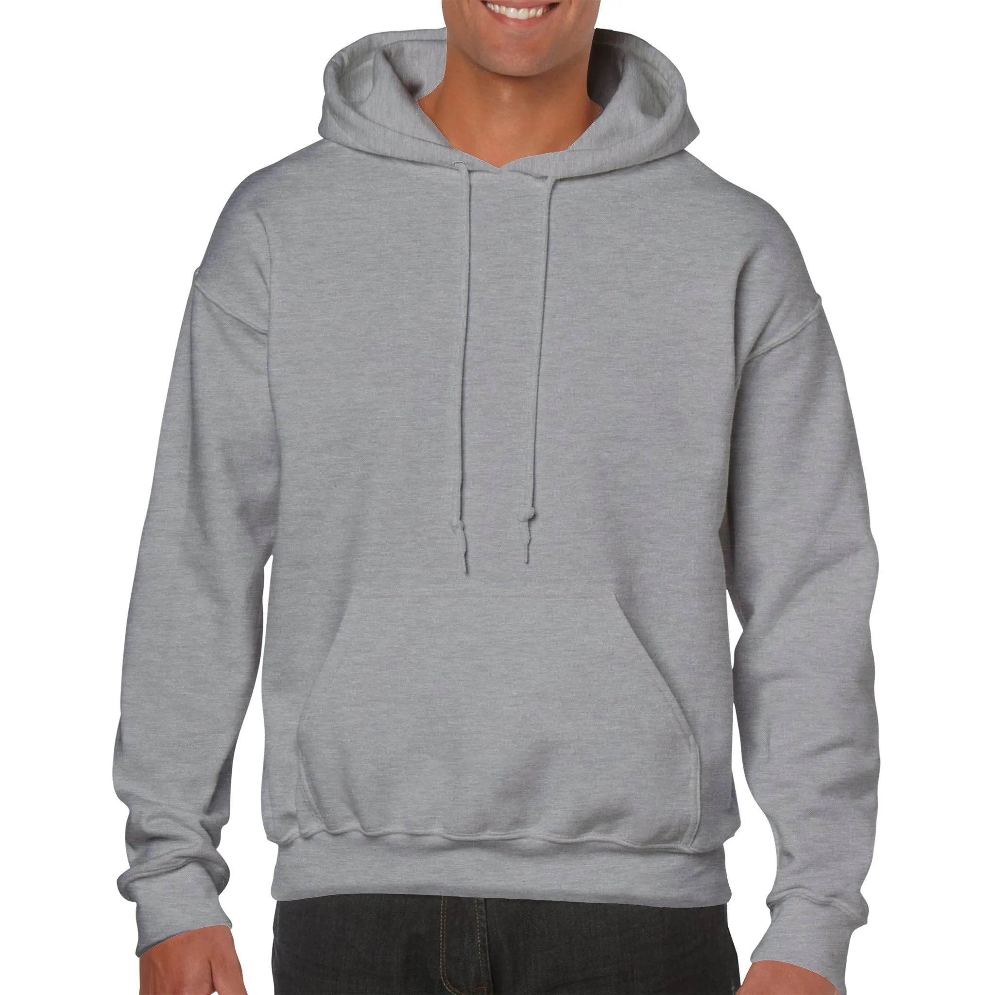 Design selv hoodie - (eget billede eller tekst) Premium Unisex Pullover Hoodie