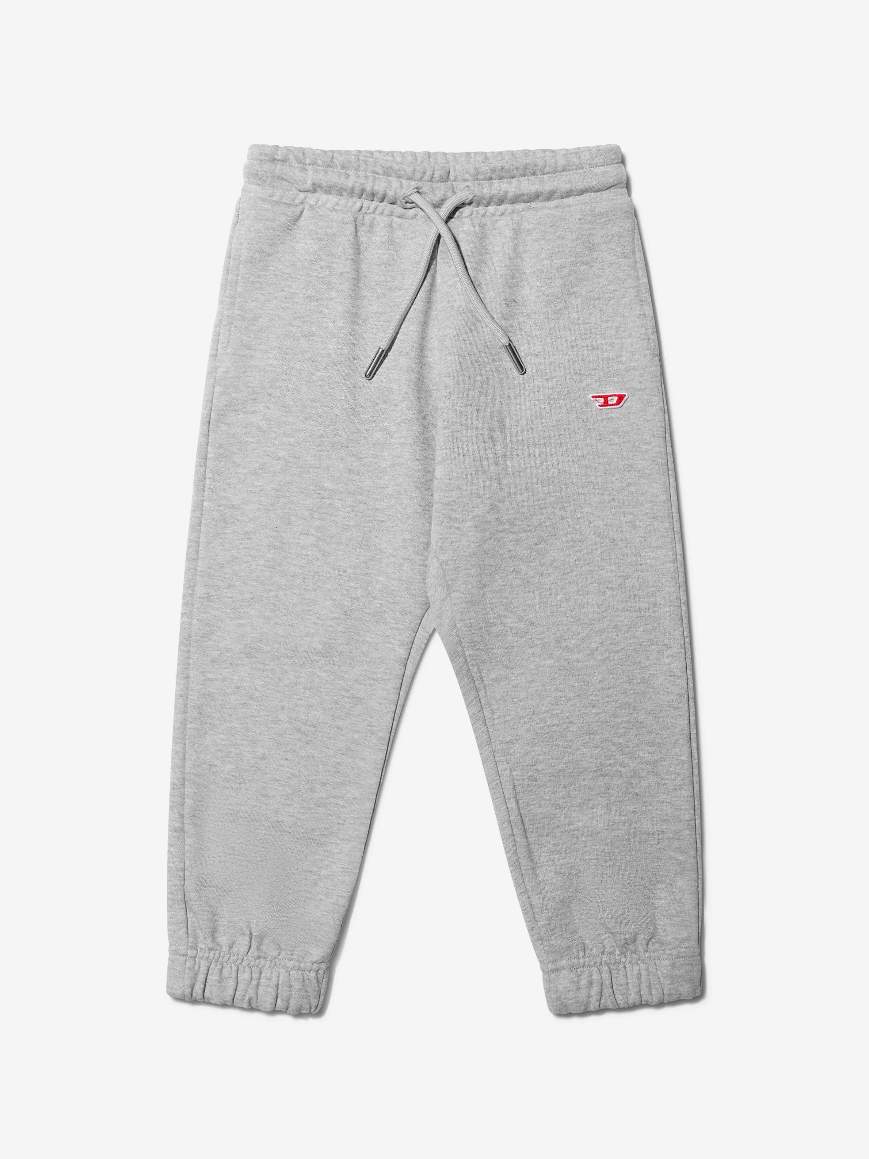 Diesel Kids Logo Joggers in Grey