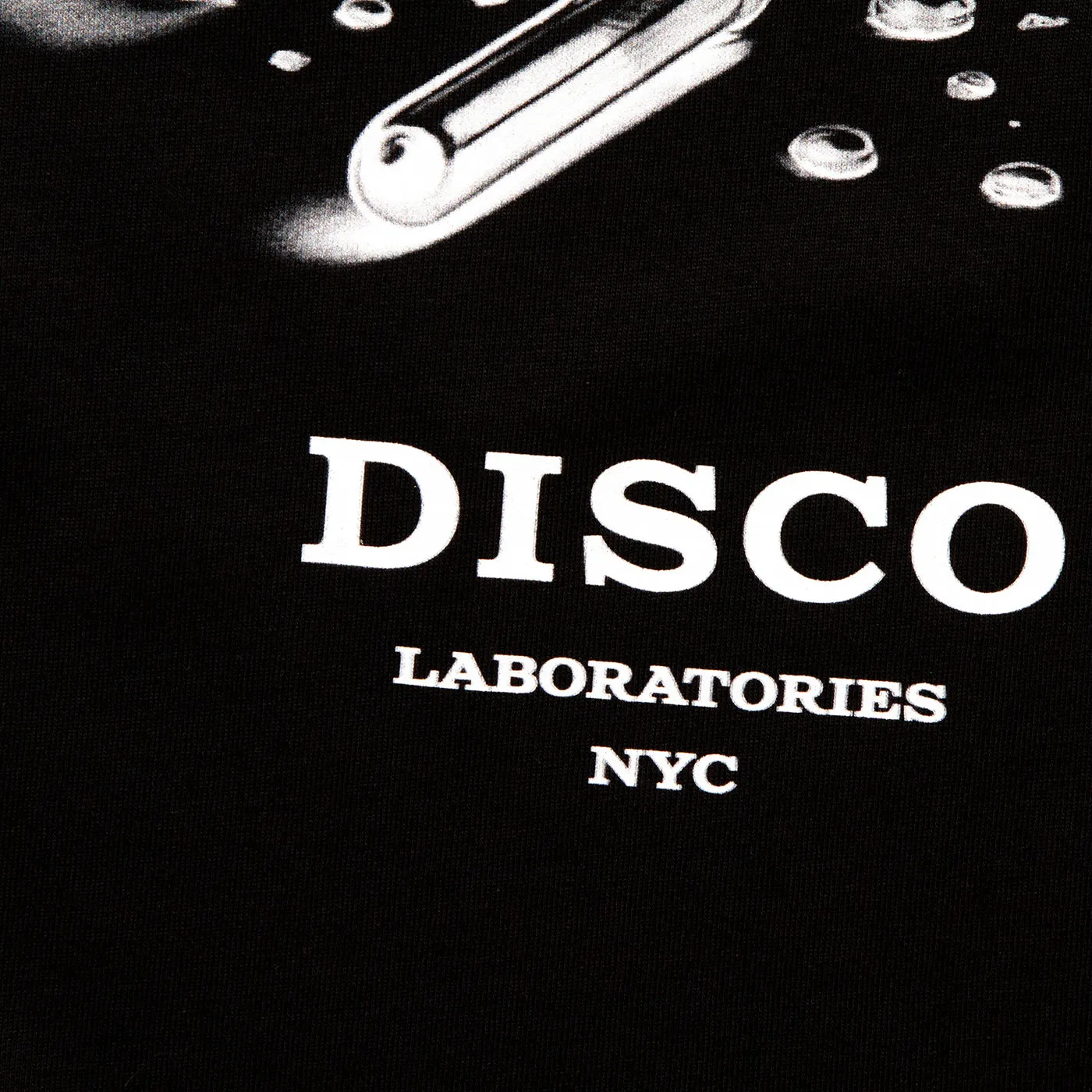 Disco Labs NYC Back Print - Tshirt - Black