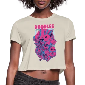 Doodles Women's Cropped T-Shirt