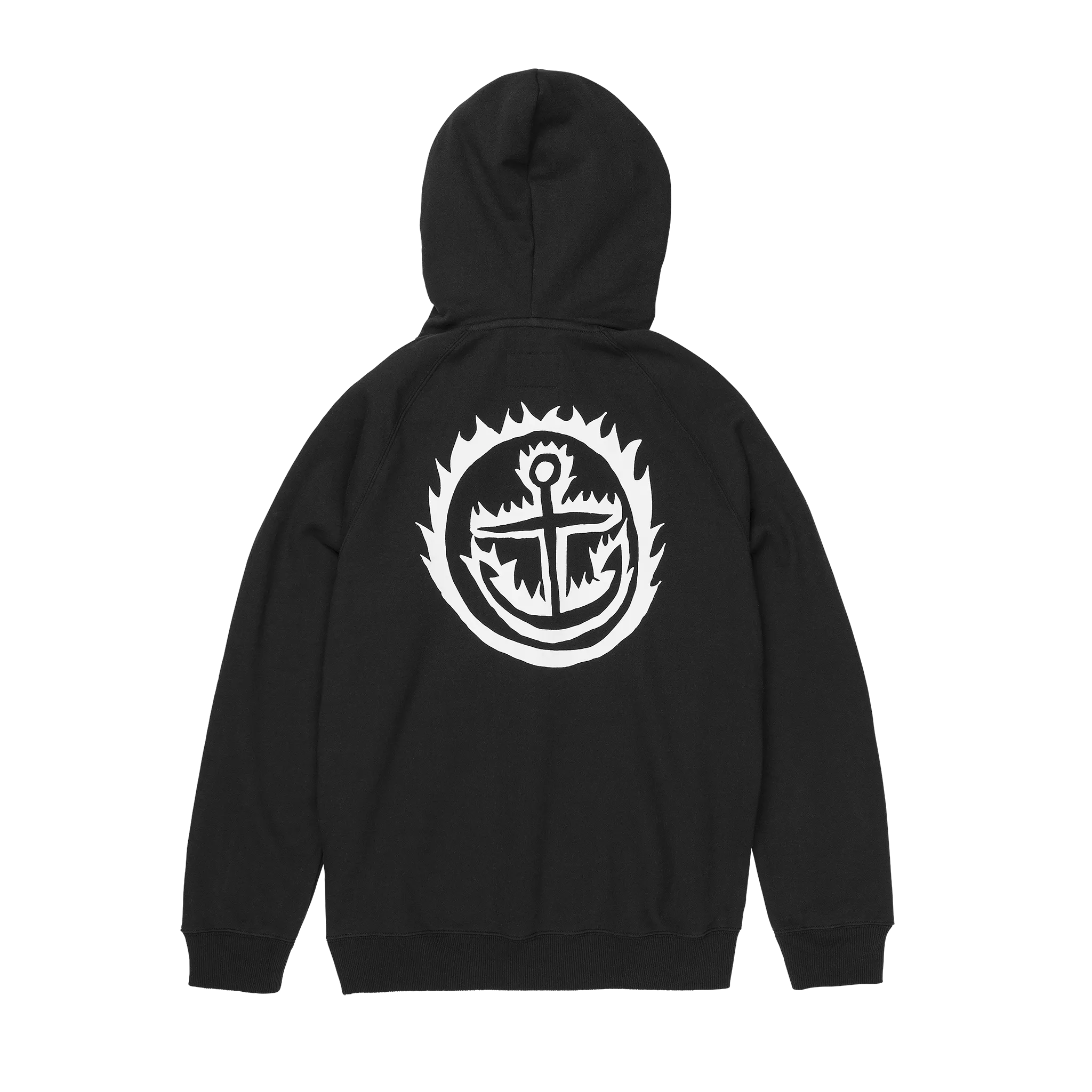 Downward Spiral Pullover Hoodie  - Blk