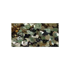 Dress My Crafts Sequins 25gms - Golden Black*