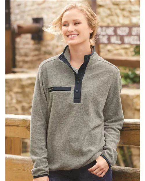 Dri Duck Denali Mountain Women's Fleece Pullover Sweatshirt