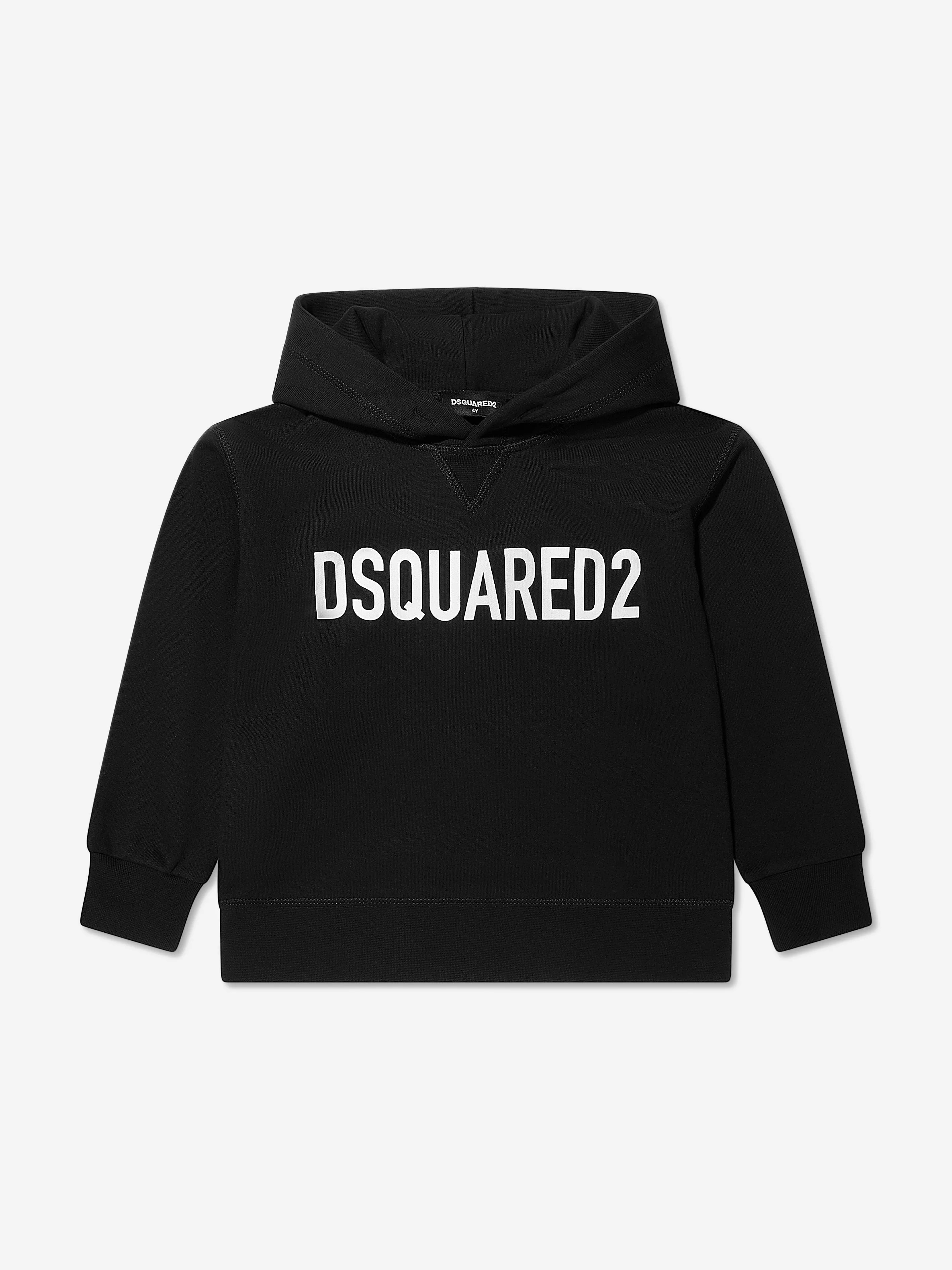 Dsquared2 Kids Logo Sweatshirt In Black