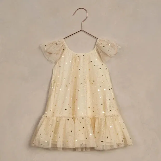 Edie Dress - Champagne Stars