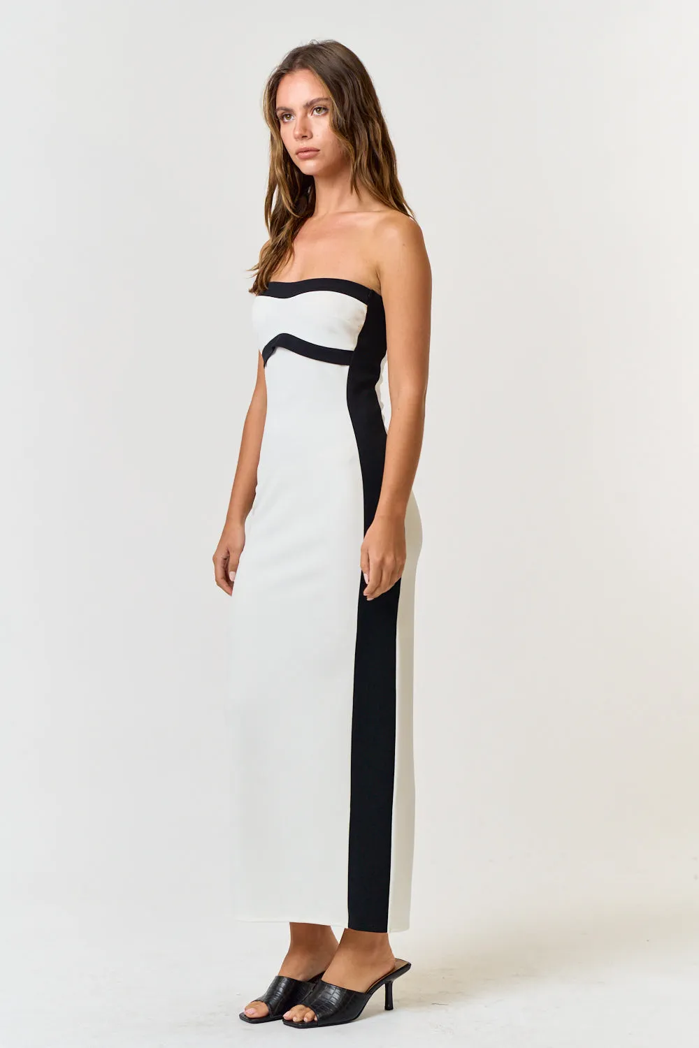 Empire Maxi Dress - Ivory