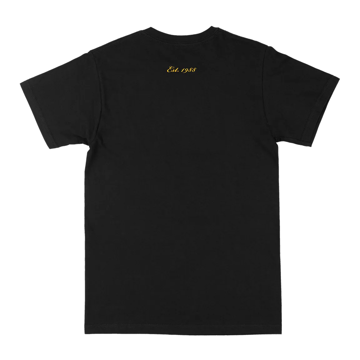 Eye For An Eye "Classic: Yellow" Black T-Shirt