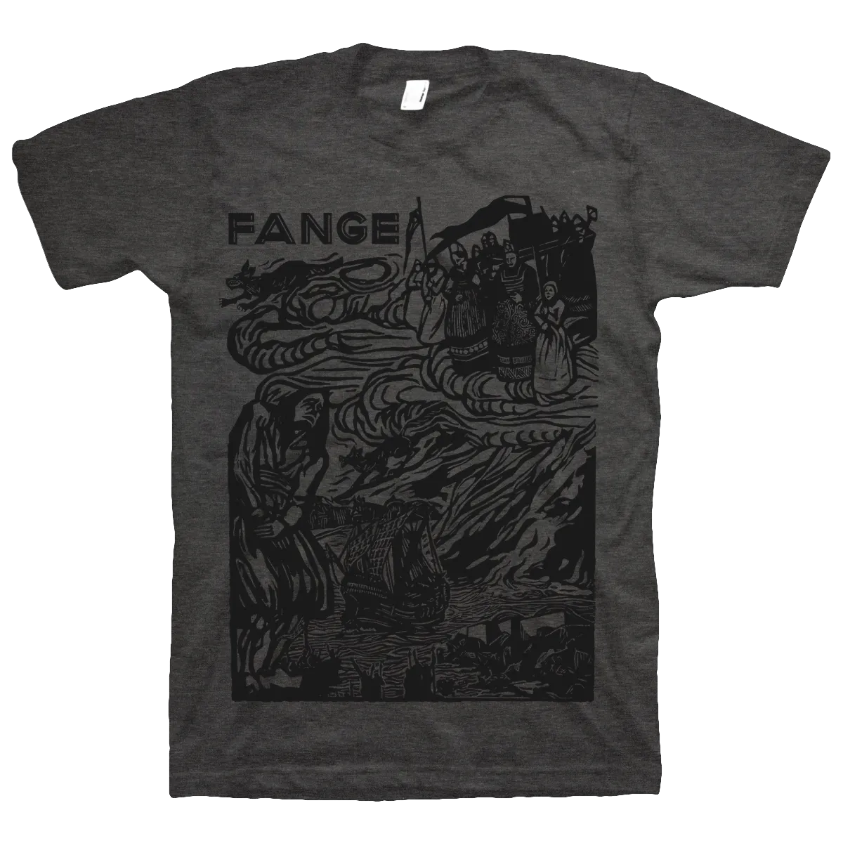 Fange "Conquéreur" Dark Heather T-Shirt