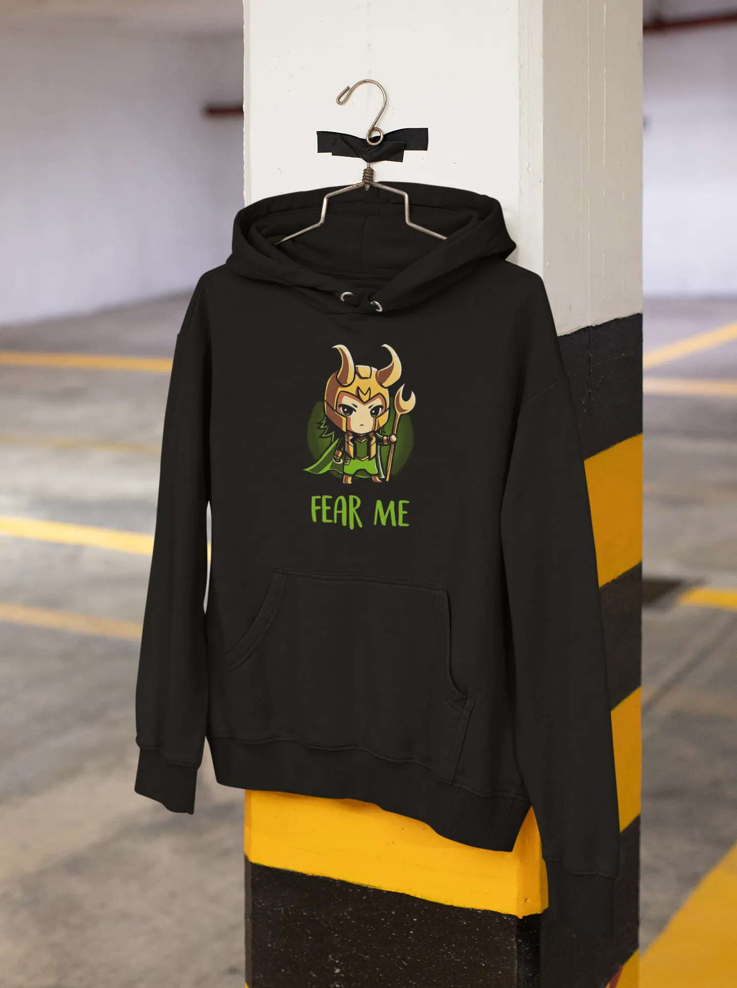 Fear Me: Loki- Superheroes Winter Hoodies