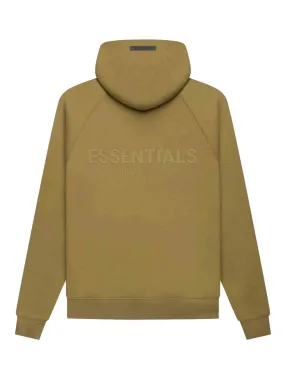 Fear Of God Essentials Back Logo Hoodie Amber [FW21]