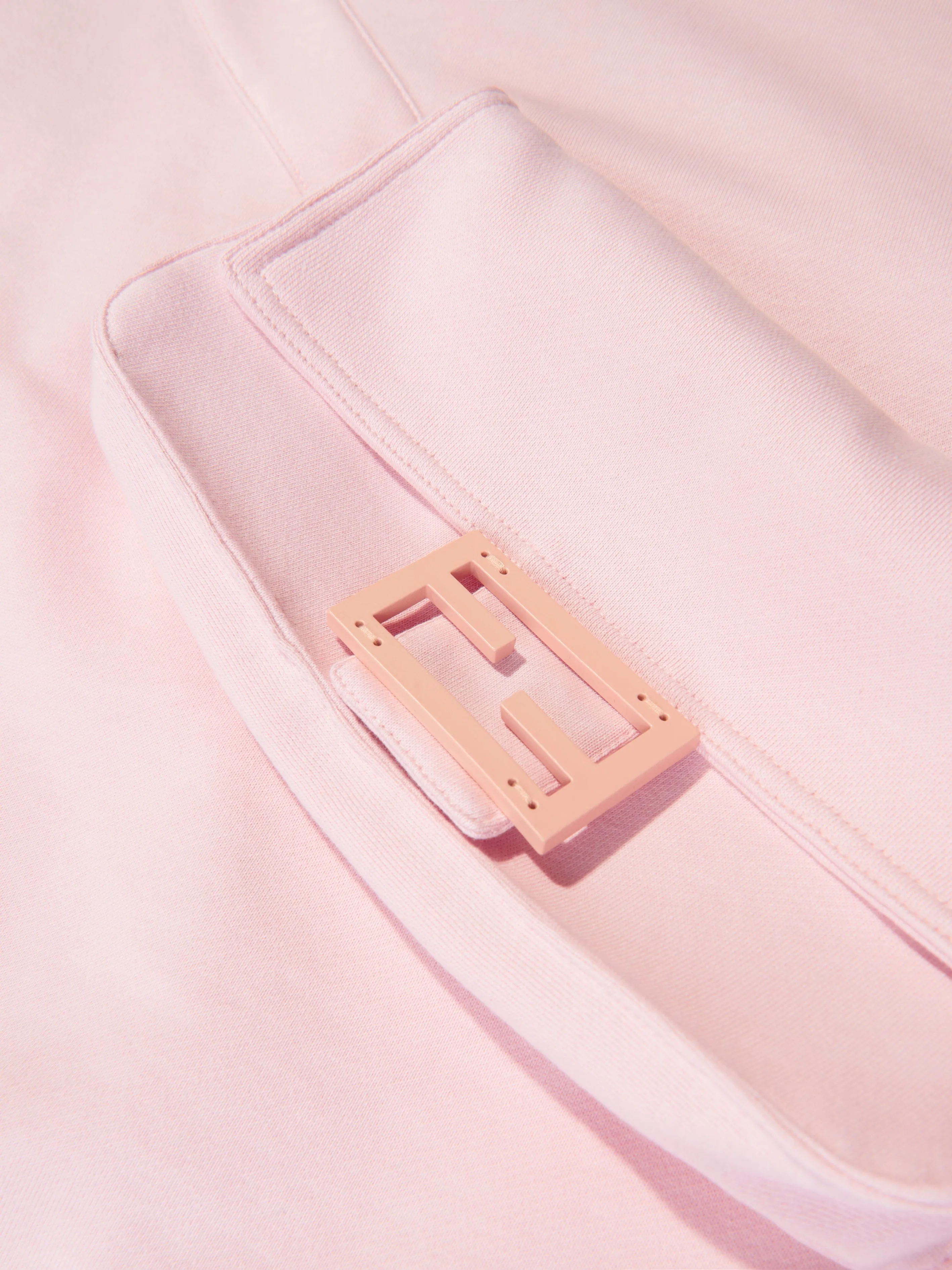 Fendi Girls Baguette Bag Sweatshirt in Pink