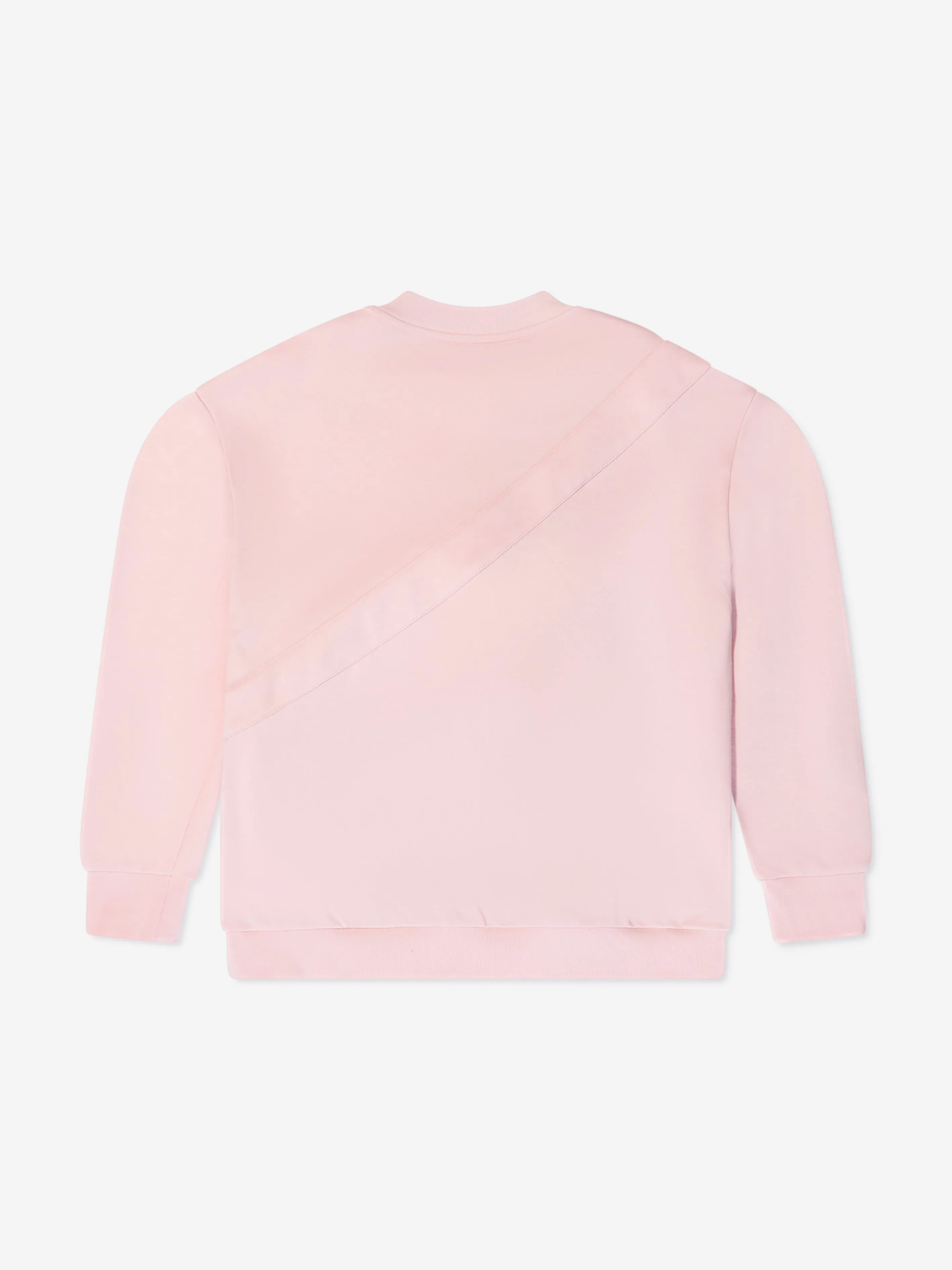 Fendi Girls Baguette Bag Sweatshirt in Pink