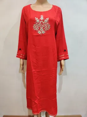 Firecracker Bush Kurti