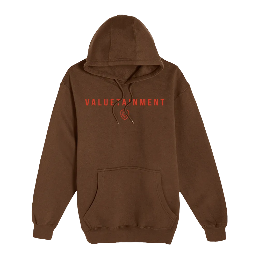 Future Looks Bright Pullover Hoodie - Chestnut