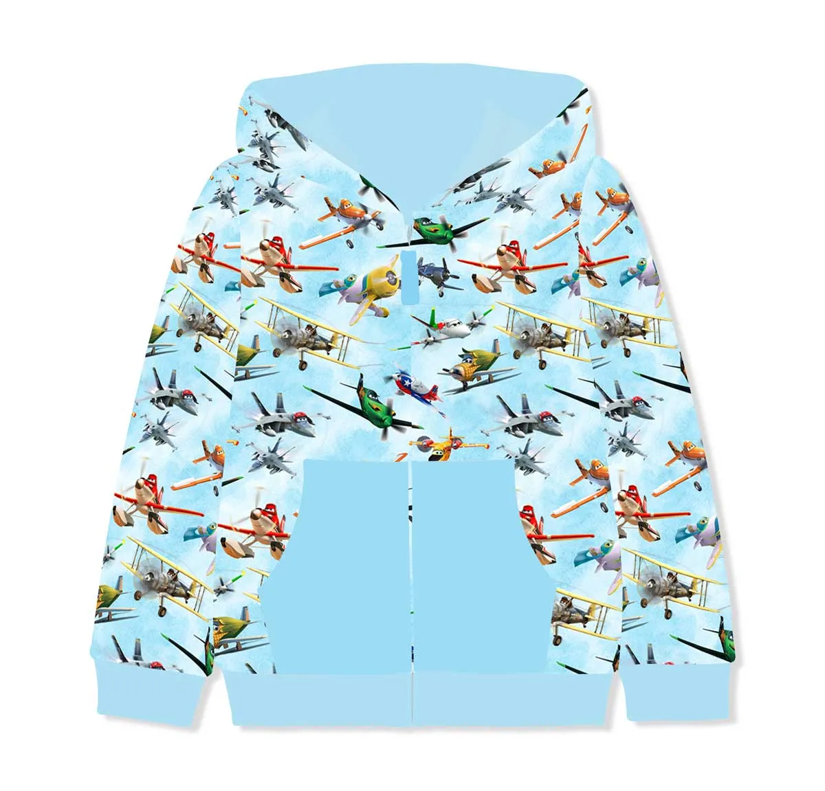 Gifts Galore Planes - Kids Pull Over Hoodie Sweatshirt