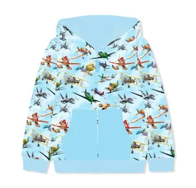 Gifts Galore Planes - Kids Pull Over Hoodie Sweatshirt