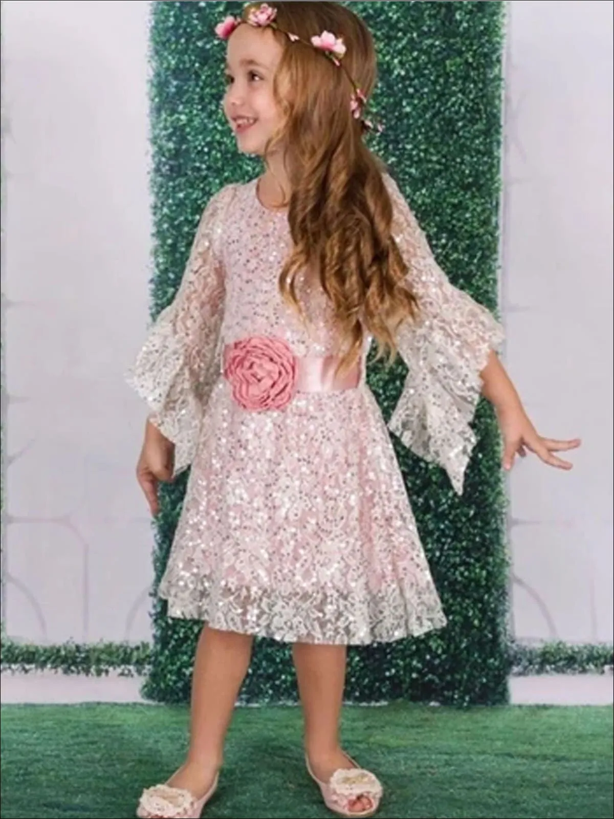 Girls Lace For Days Dress