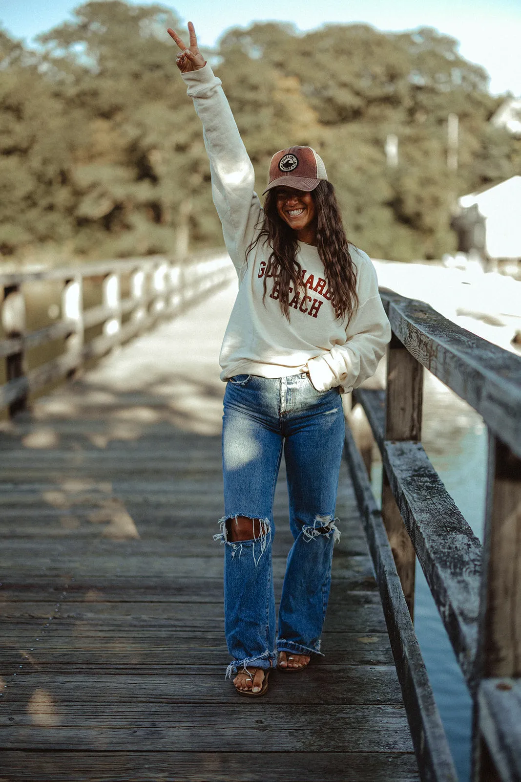 Good Harbor Beach Crewneck Sweatshirt